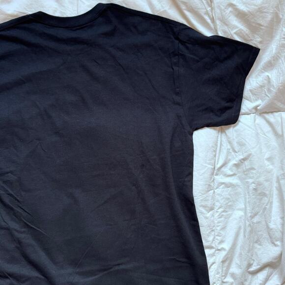 Nightmare before christmas black graphic tee sz L true love romantic gothic - Picture 8 of 8